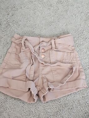 Girls Size 7 Beige Shorts